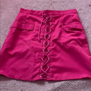 Hot Pink Skirt